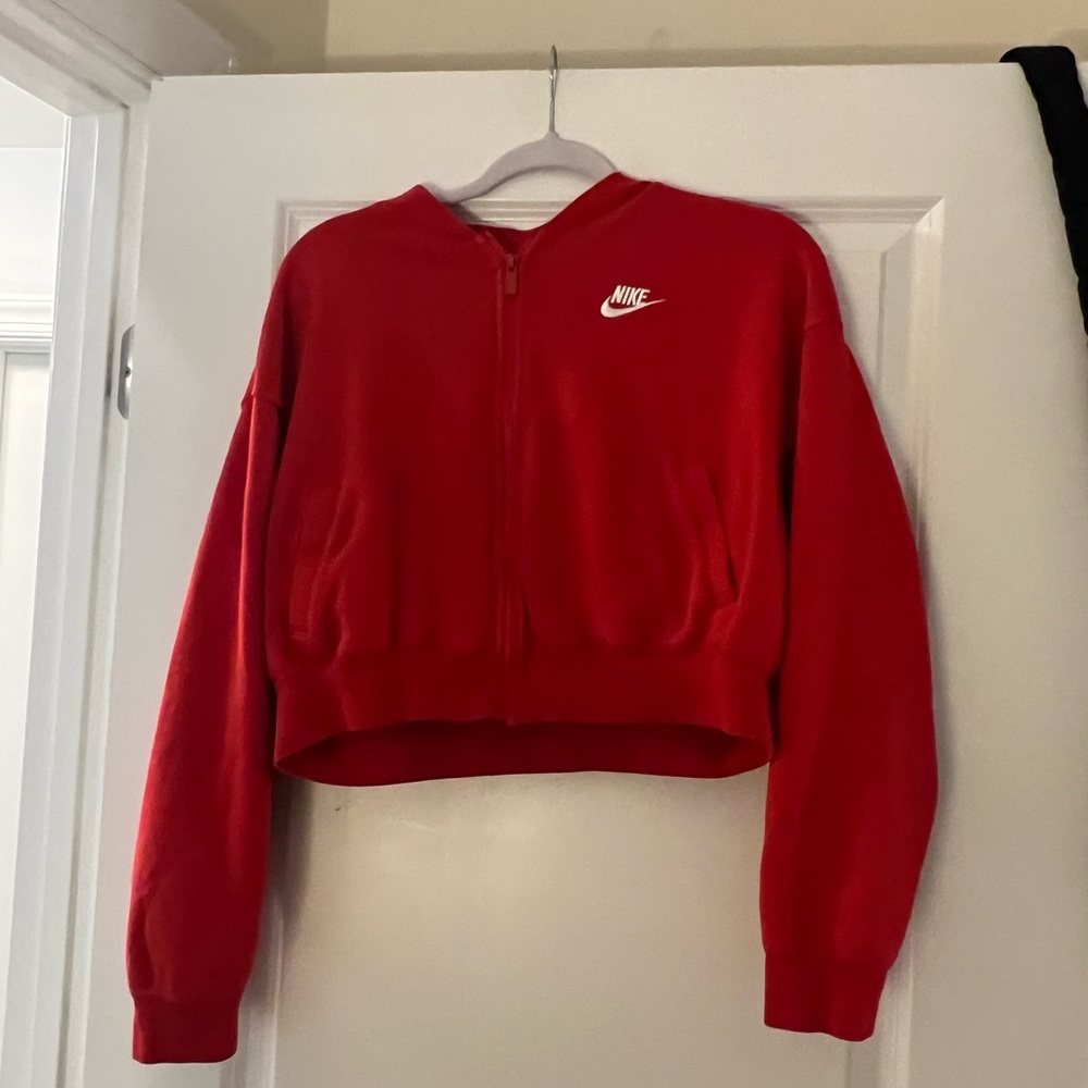 Nike Red Women's Sweatshirt - Picture 2 of 15